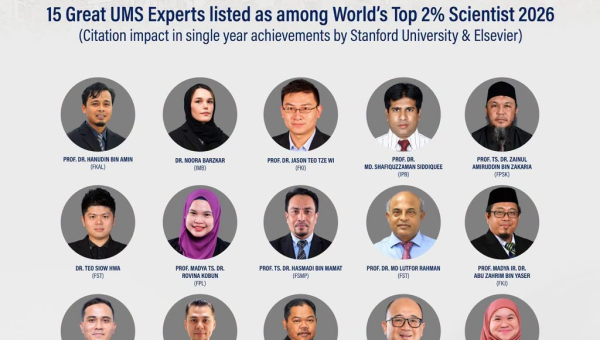 PROUD ACHIEVEMENT: PROF. TS. DR. HASMADI BIN MAMAT RECOGNIZED AMONG THE WORLD'S TOP 2% SCIENTISTS 2026